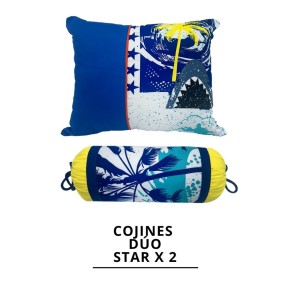 COJINES DÚO STAR X2