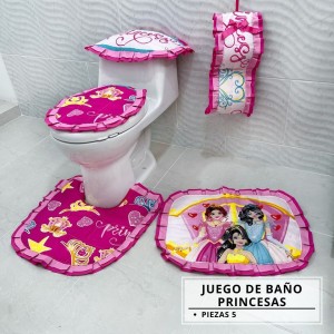 JUEGO DE BAÑO PRINCESAS