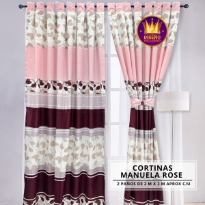 CORTINAS MANUELA ROSE