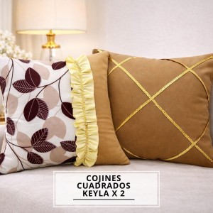 COJINES CUADRADO MANUELA X2