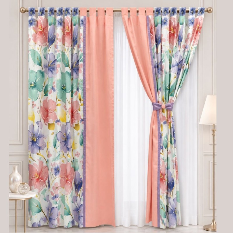 CORTINAS GRACE CORAL