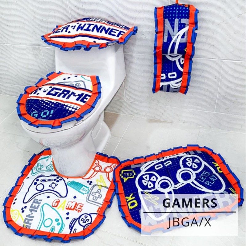 JUEGO DE BAÑO GAMERS