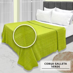 COBIJA GALLETA VERDE